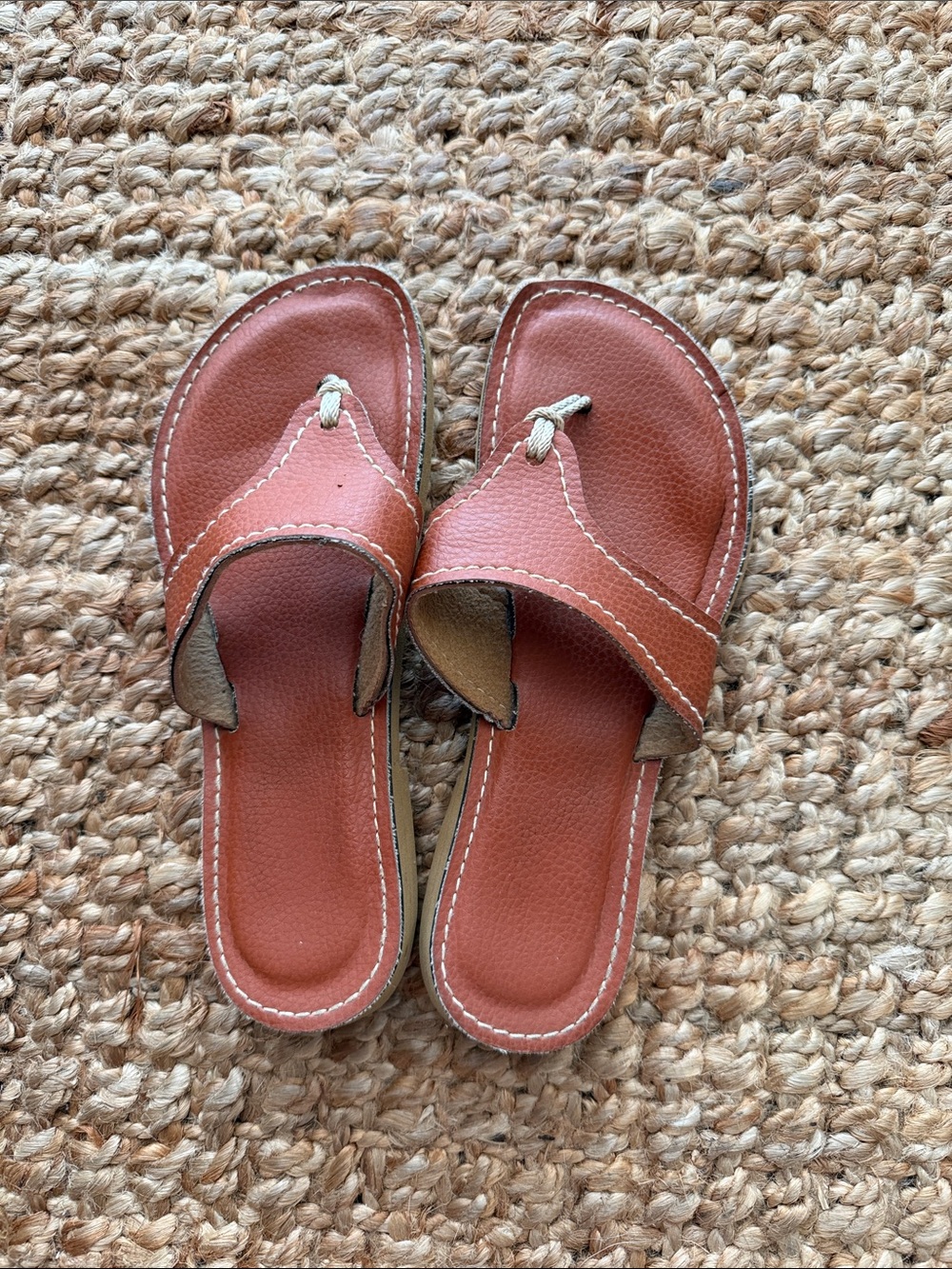 Women's Brown Leather Kino Sandals handmade in Key West!